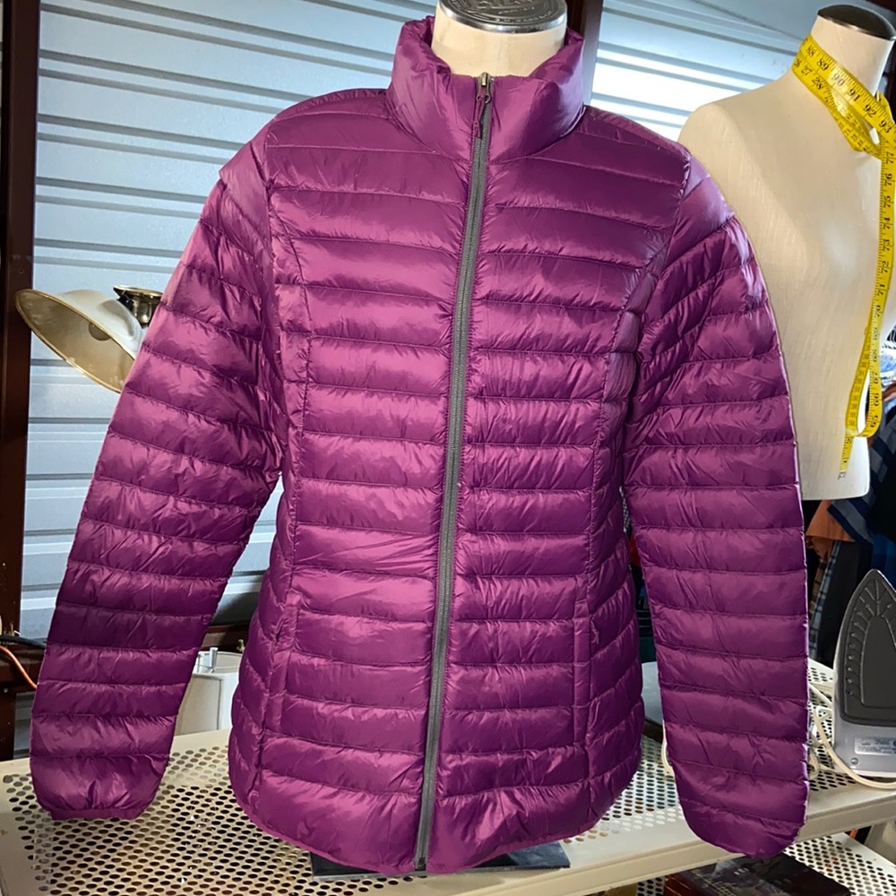 Natural Reflections Womans Large North Port Down Jacket NWT